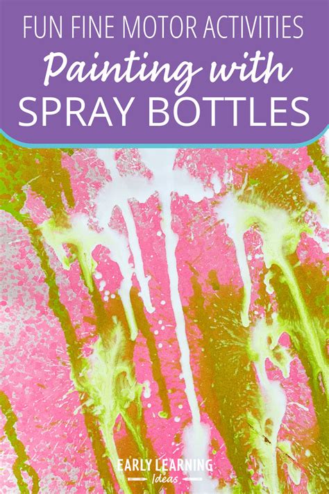 How To Paint With Spray Bottles 3 Simple Techniques Your Kids Will Love