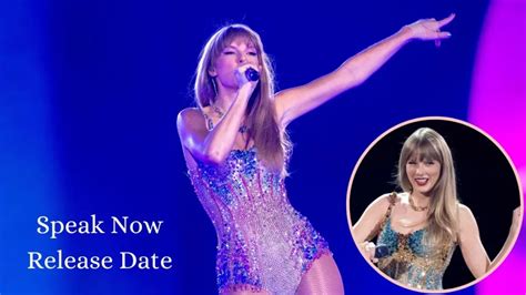 Taylor Swift Announces ‘speak Now Re Release Date English Talent