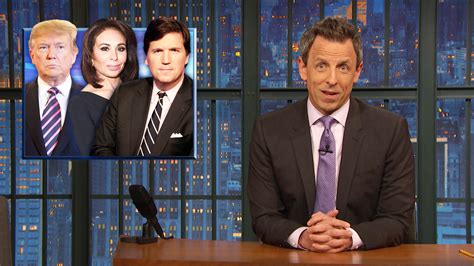 Watch Late Night With Seth Meyers Highlight Trump Melts Down On Twitter Defends Fox News Hosts