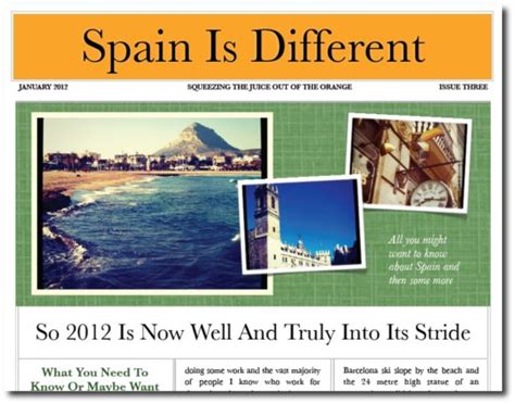 Spain Is Different A Great New Free Online Spain Magazine