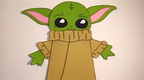 Bricolage Disney Créer Un Bébé Yoda En Carton Le Monde De Disney