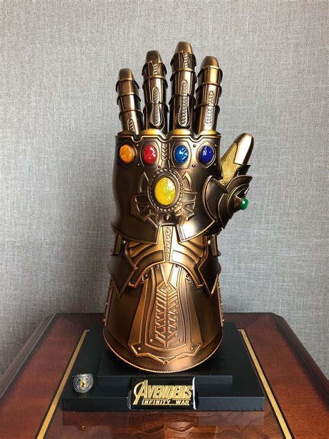 Lowkystar Thanos Infinity Gauntlet Full Metal 11 Wearable Cosplay