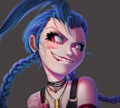 One Face A Day 184365 Jinx League Of Legends By Dylean On Deviantart