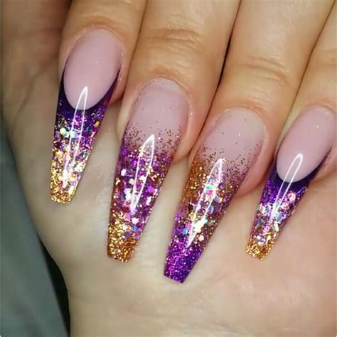 Like What You See Follow Me For More Uhairofficial Purple Nails Rhinestone Nails Glam Nails