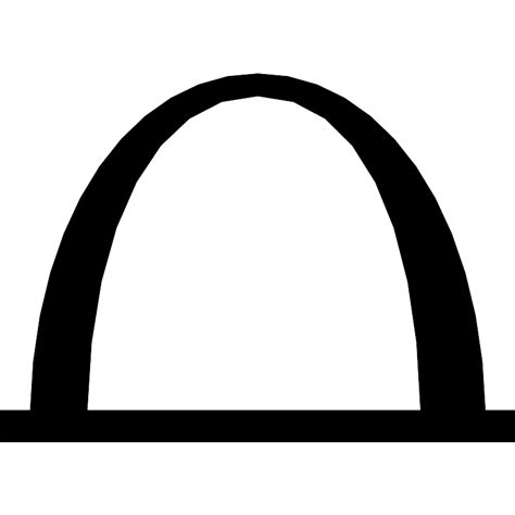 Gateway Arch Eeuu Vector Svg Icon Svg Repo