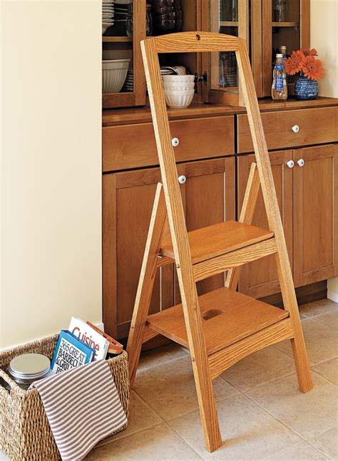 Step 7 paint the stool photo by wendell t. Folding Step-Stool | Woodworking Project | Woodsmith Plans
