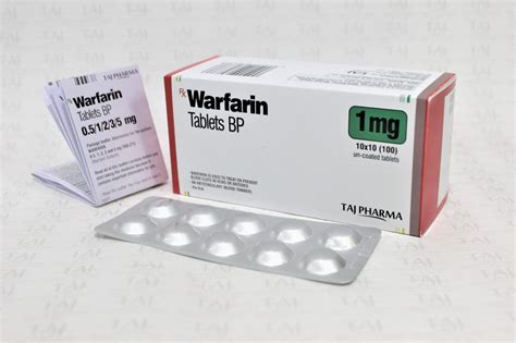 Warfarin Tablets Bp 1mg