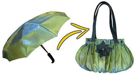 From A Broken Umbrella You Can Sew A Lovely Womans Bag Quickly And