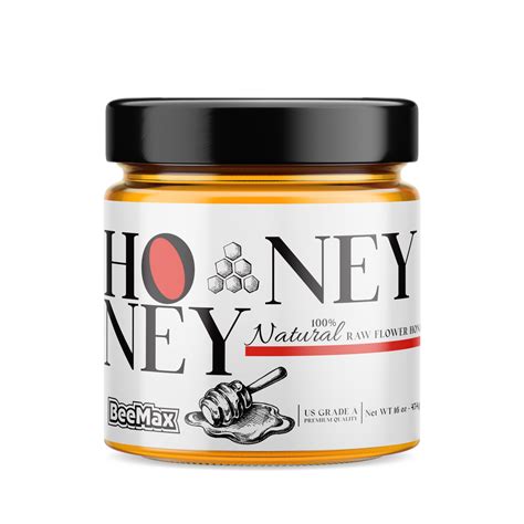Raw Honey 16 Oz 454g Beemax