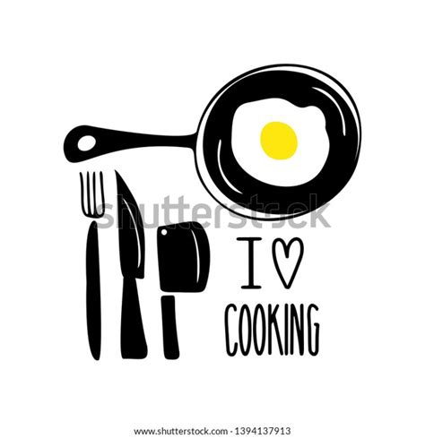 Cooking Hand Drawn Vector Illustration Love Stock Vector Royalty Free 1394137913 Shutterstock