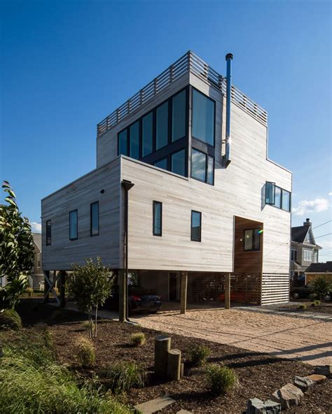 Sea Bright House By Jeff Jordan Architects Overlooks The Jersey Shore