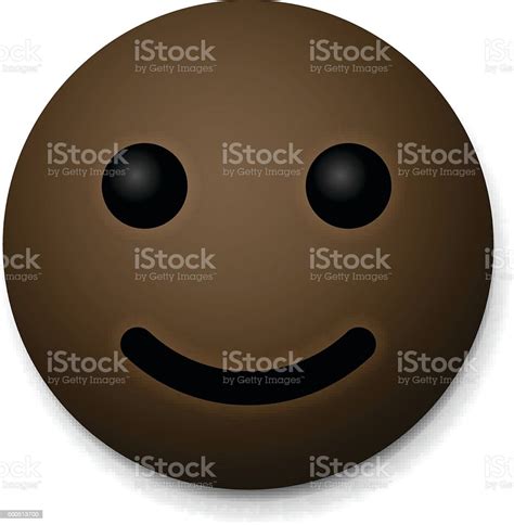 Happy Emoticon Emoji African American Stock Illustration Download