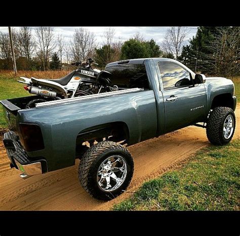 Single cab chevy | Car | Pinterest | Chevy, Lifted chevy ...