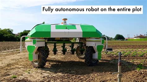 Dino 2019 Autonomous Robot For Vegetable Mechanical Weeding Youtube