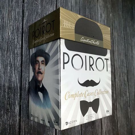 Agatha Christie S Poirot Complete Series Collection Dvd Seasons