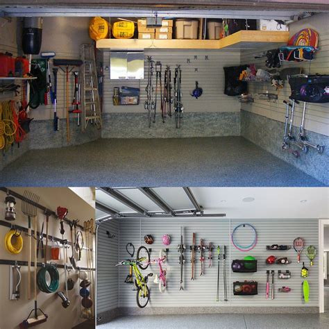 The garage wall panel is critical to how we organization the garage. Heavy Duty Garage Storage Utility Double Hooks Wall Mount ...