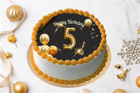 Details 84 Number 5 Birthday Cake Designs Super Hot In Daotaonec