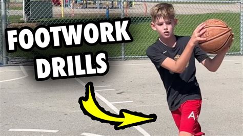 Basketball Footwork Drills For Kids Youtube