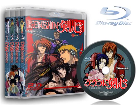 Anime Rurouni Kenshin Samurai X Em Blu Ray