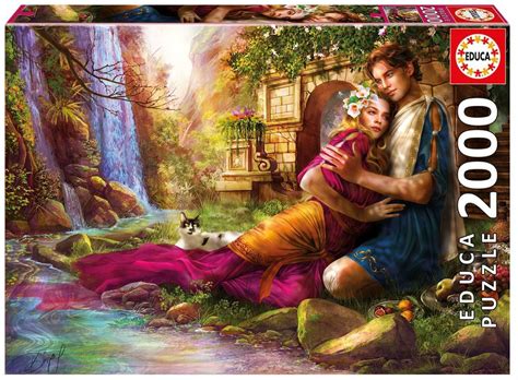 Educa non ha nulla da invidiare alla ben più rinomata ravensburger. SECRET GARDEN 2000 PIECE EDUCA JIGSAW PUZZLE
