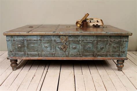 On the other hand, some are coated with soft colors, such as, aqua blue. Distressed Coffee Table Design Images Photos Pictures