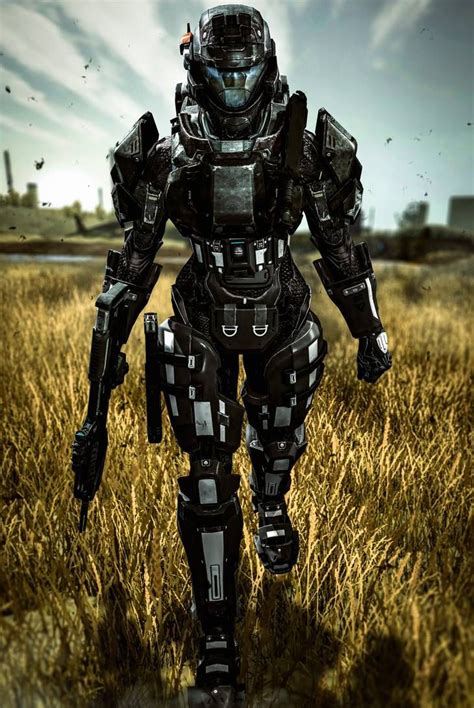 Female Spartan Iv Odst By Lordhayabusa357 On Deviantart In 2020 Halo