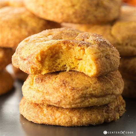 Pumpkin Snickerdoodle Cookies Recipe