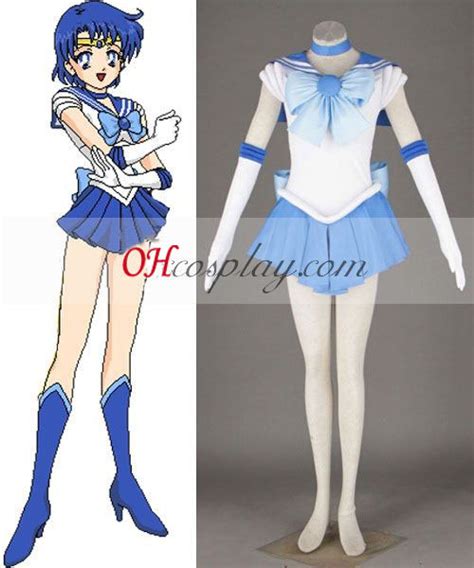 Sailor Moon Ami Mizuno Sailor Mercury Cosplay Costume Uk
