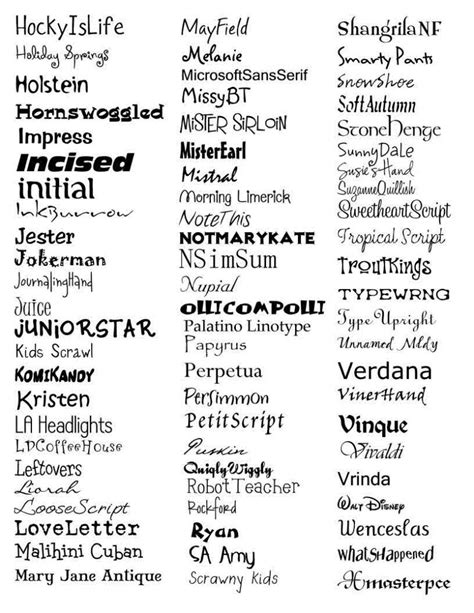 11 Microsoft Word 2010 Fonts Download Images Microsoft Word Font