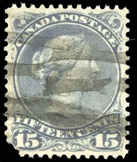 Buy Canada 30c Queen Victoria 1868 15¢ Deep Violet Very Thick