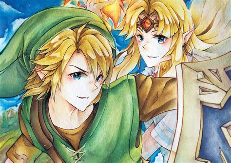 Legend Of Zelda Super Smash Bros Ultimate Link And Zelda Etsy