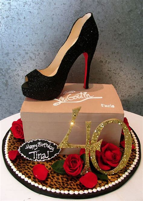 35 easy birthday cake ideas that are just as creative as they are pretty · 1 of 35. Louboutin 40th | New birthday cake, Birthday cakes for ...