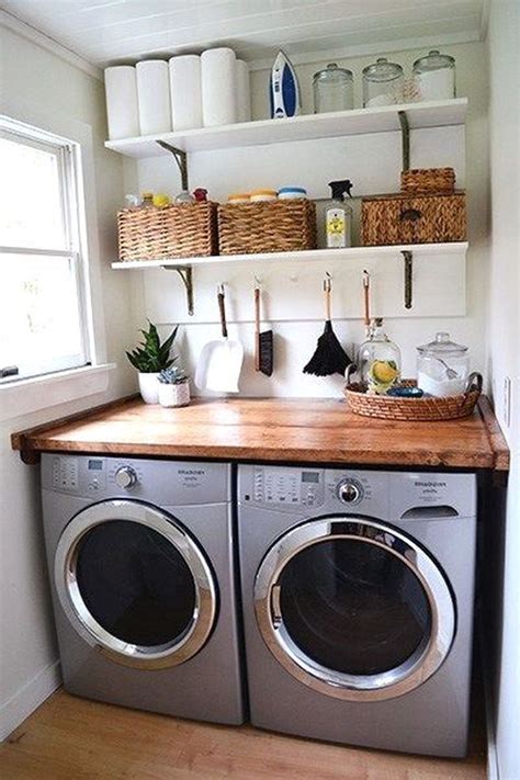 Maximize Your Space With These 12 Small Laundry Room Cabinets Ideas