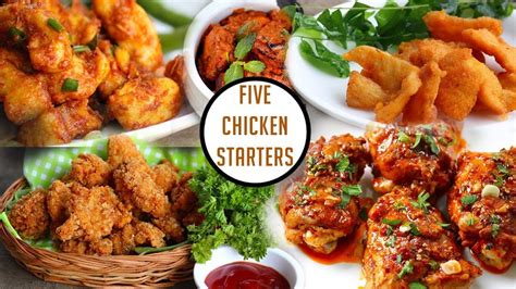 5 Amazing Chicken Starters-Simple chicken starter Recipes ...
