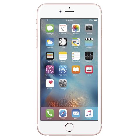 Apple Iphone 6s Plus Gsm Unlocked 4g Lte Rose Gold 128gb Certified