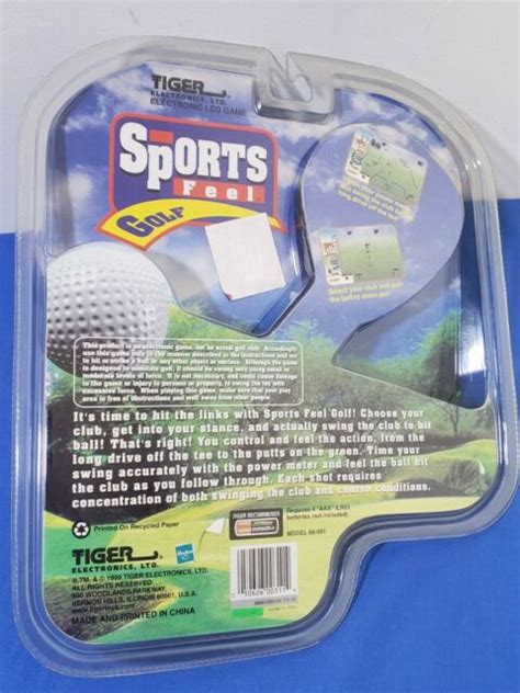 Tiger 66001 Feel Sports Handheld Golf Game For Sale Online Ebay
