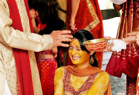 Indian Weedings Haldi Ritual