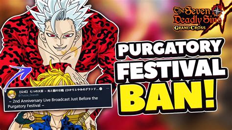 Purgatory Ban Coming This Week New Fest Confirmed Seven Deadly
