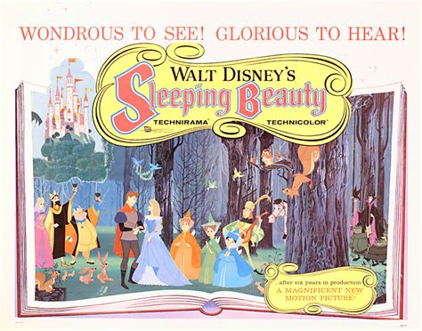 Sleeping Beauty Original 1959 Us Half Sheet Movie Poster