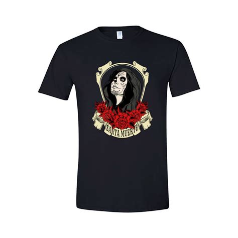 Santa Muerte T Shirt Design Tshirt Factory