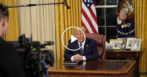 Watch Full Video Trump Delivers National Address On Coronavirus The