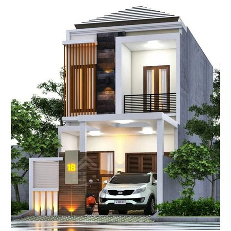 Model Rumah Minimalis Lantai Tampak Depan Terbaru Dekorrumah Net