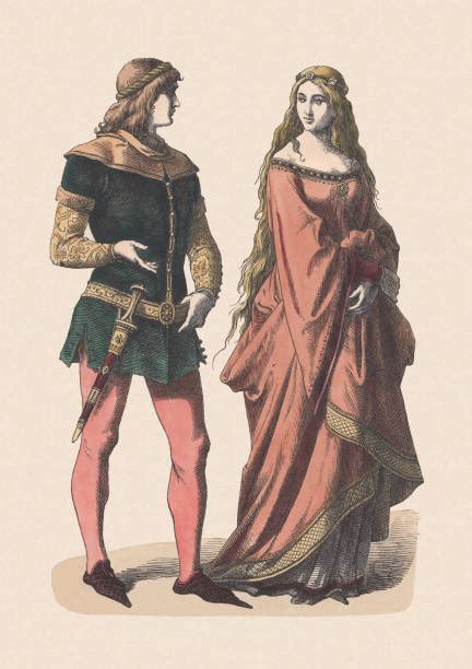 3000 Medieval Couple Ilustraciones De Stock Gráficos Vectoriales