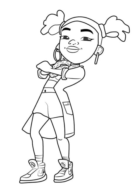 Dibujos De Subway Surfers 2 Para Colorear Para Colorear Pintar E