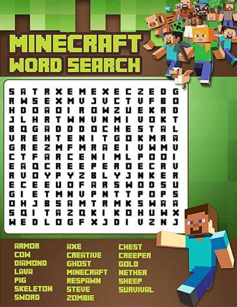 Minecraft Worksheets Artofit