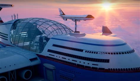 Is The Sky Cruise Plane Real Or Fake Nuclear Powered Hotel Goes Viral