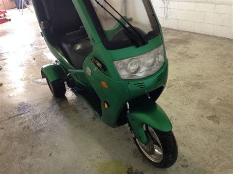 Order now before price up. 200 AutoMoto 3 wheel enclosed gas 150cc scooter trike