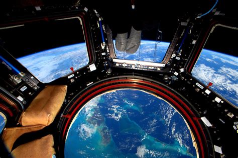 El Planeta Visto Desde La Rbita De La Estaci N Espacial Internacional