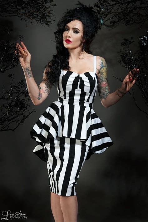 Rather than wearing an uncomfortable neck tie while you're out haunting, this costume includes. Vintage Goth Pinup Capsule Collection - Glamour Ghoul ...