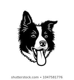 Affordable and search from millions of royalty free images, photos and vectors. 55+ Border Collie Black And White Clipart in 2020 (With ...